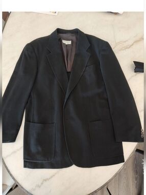 Vintage Giorgio Armani Black Single-Breasted Blazer